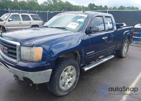 2009 GMC Sierra 1500 Slt из США, поврежденный, VIN 1GTEK39J29Z141951